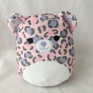 Dallas the Pink Spotted Leopard 7” Squishmallow NWT